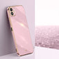 XINLI Straight Edge 6D Electroplate TPU Phone Case, For Samsung Galaxy F14 5G, For Samsung Galaxy M14 5G, For Samsung Galaxy A04e 4G