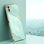 XINLI Straight Edge 6D Electroplate TPU Phone Case, For Samsung Galaxy F14 5G, For Samsung Galaxy M14 5G, For Samsung Galaxy A04e 4G