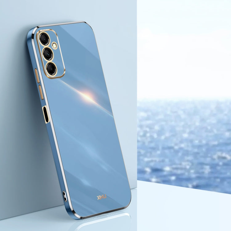 XINLI Straight Edge 6D Electroplate TPU Phone Case, For Samsung Galaxy F14 5G, For Samsung Galaxy M14 5G, For Samsung Galaxy A04e 4G