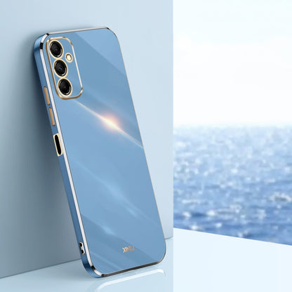 XINLI Straight Edge 6D Electroplate TPU Phone Case, For Samsung Galaxy F14 5G, For Samsung Galaxy M14 5G, For Samsung Galaxy A04e 4G