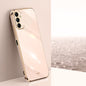 XINLI Straight Edge 6D Electroplate TPU Phone Case, For Samsung Galaxy F14 5G, For Samsung Galaxy M14 5G, For Samsung Galaxy A04e 4G