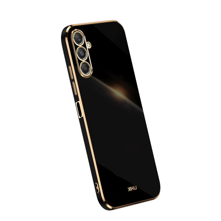 XINLI Straight Edge 6D Electroplate TPU Phone Case, For Samsung Galaxy A05, For Samsung Galaxy A05s, For Samsung Galaxy M34 5G, For Samsung Galaxy A25 5G, For Samsung Galaxy S23 FE 5G, For Samsung Galaxy M54 5G