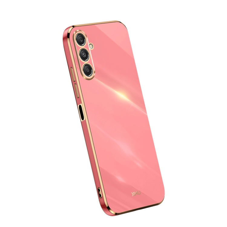 XINLI Straight Edge 6D Electroplate TPU Phone Case, For Samsung Galaxy A05, For Samsung Galaxy A05s, For Samsung Galaxy M34 5G, For Samsung Galaxy A25 5G, For Samsung Galaxy S23 FE 5G, For Samsung Galaxy M54 5G