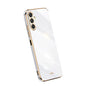 XINLI Straight Edge 6D Electroplate TPU Phone Case, For Samsung Galaxy A05, For Samsung Galaxy A05s, For Samsung Galaxy M34 5G, For Samsung Galaxy A25 5G, For Samsung Galaxy S23 FE 5G, For Samsung Galaxy M54 5G