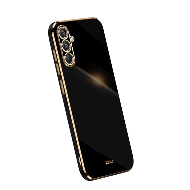 XINLI Straight Edge 6D Electroplate TPU Phone Case, For Samsung Galaxy A05, For Samsung Galaxy A05s, For Samsung Galaxy M34 5G, For Samsung Galaxy A25 5G, For Samsung Galaxy S23 FE 5G, For Samsung Galaxy M54 5G