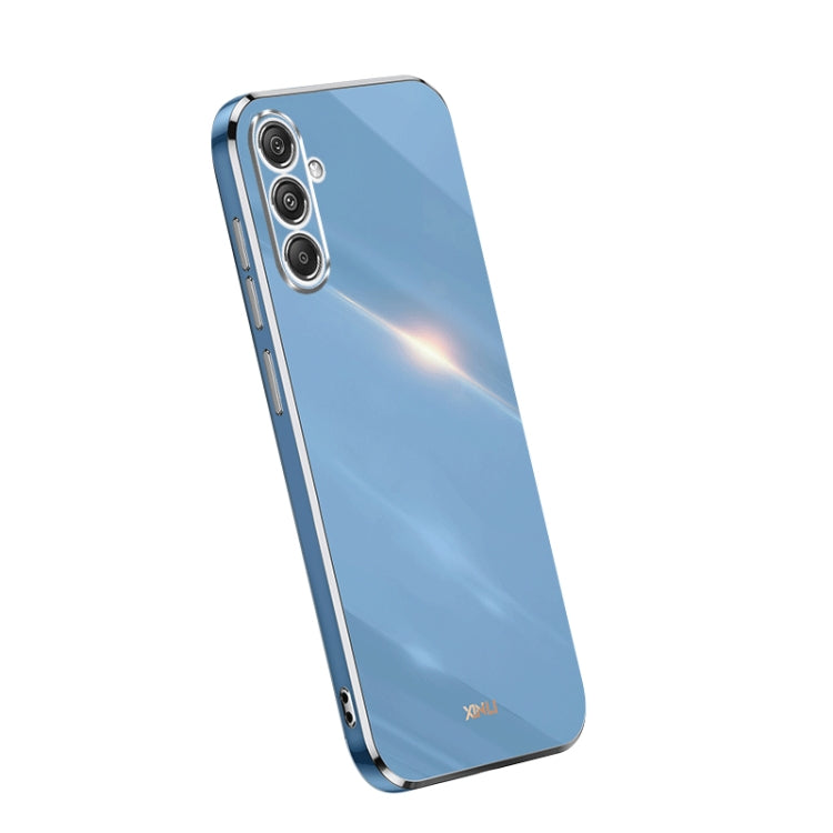 XINLI Straight Edge 6D Electroplate TPU Phone Case, For Samsung Galaxy A05, For Samsung Galaxy A05s, For Samsung Galaxy M34 5G, For Samsung Galaxy A25 5G, For Samsung Galaxy S23 FE 5G, For Samsung Galaxy M54 5G