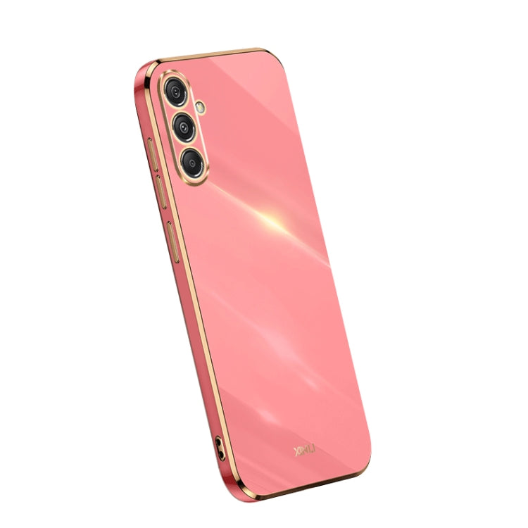 XINLI Straight Edge 6D Electroplate TPU Phone Case, For Samsung Galaxy A05, For Samsung Galaxy A05s, For Samsung Galaxy M34 5G, For Samsung Galaxy A25 5G, For Samsung Galaxy S23 FE 5G, For Samsung Galaxy M54 5G