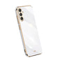 XINLI Straight Edge 6D Electroplate TPU Phone Case, For Samsung Galaxy A05, For Samsung Galaxy A05s, For Samsung Galaxy M34 5G, For Samsung Galaxy A25 5G, For Samsung Galaxy S23 FE 5G, For Samsung Galaxy M54 5G