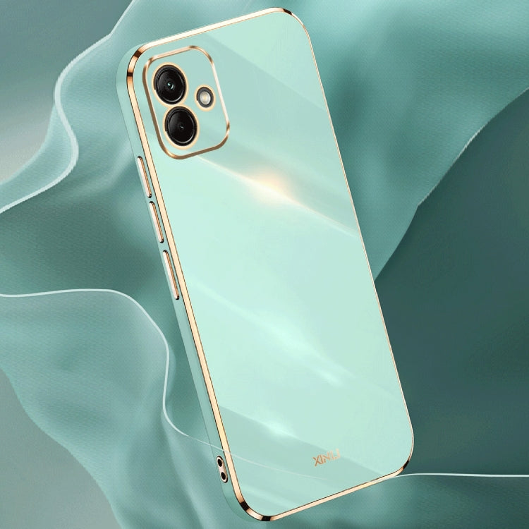 XINLI Straight Edge 6D Electroplate TPU Phone Case, For Samsung Galaxy A05, For Samsung Galaxy A05s, For Samsung Galaxy M34 5G, For Samsung Galaxy A25 5G, For Samsung Galaxy S23 FE 5G, For Samsung Galaxy M54 5G