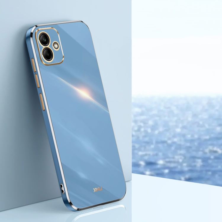 XINLI Straight Edge 6D Electroplate TPU Phone Case, For Samsung Galaxy A05, For Samsung Galaxy A05s, For Samsung Galaxy M34 5G, For Samsung Galaxy A25 5G, For Samsung Galaxy S23 FE 5G, For Samsung Galaxy M54 5G