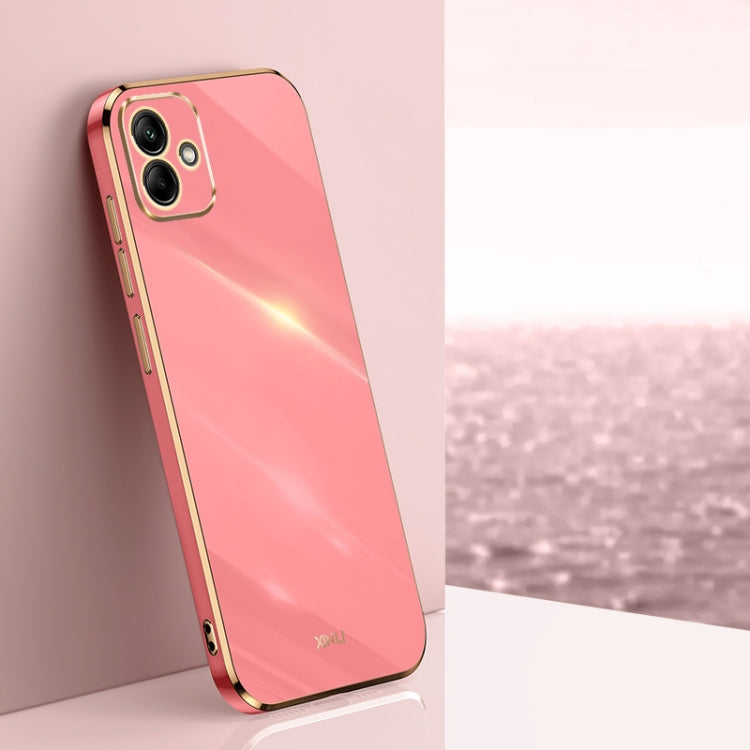 XINLI Straight Edge 6D Electroplate TPU Phone Case, For Samsung Galaxy A05, For Samsung Galaxy A05s, For Samsung Galaxy M34 5G, For Samsung Galaxy A25 5G, For Samsung Galaxy S23 FE 5G, For Samsung Galaxy M54 5G