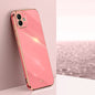 XINLI Straight Edge 6D Electroplate TPU Phone Case, For Samsung Galaxy A05, For Samsung Galaxy A05s, For Samsung Galaxy M34 5G, For Samsung Galaxy A25 5G, For Samsung Galaxy S23 FE 5G, For Samsung Galaxy M54 5G