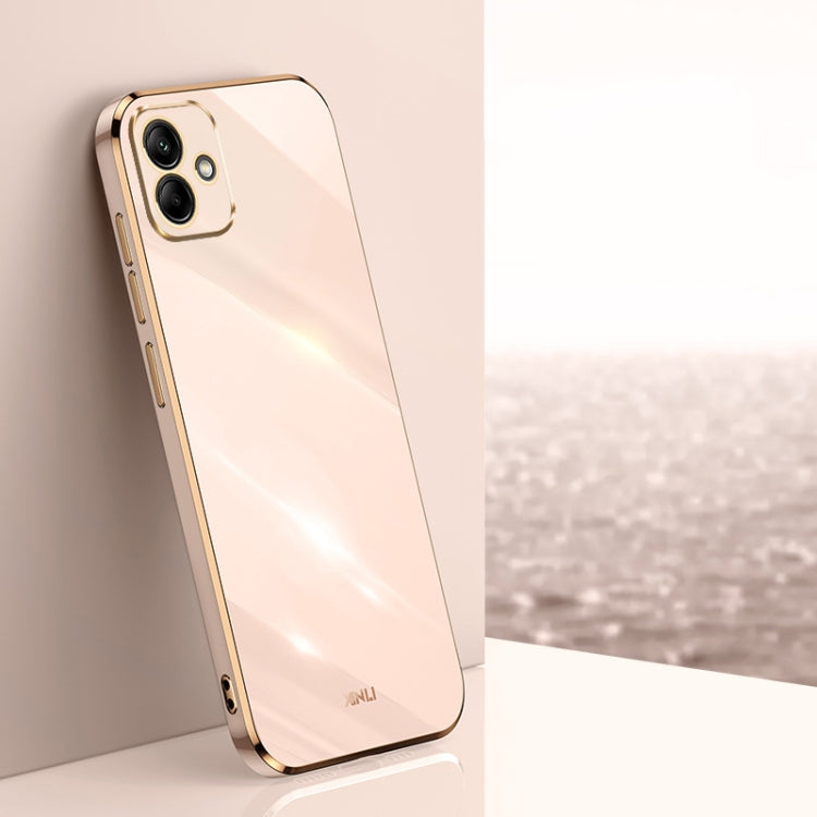 XINLI Straight Edge 6D Electroplate TPU Phone Case, For Samsung Galaxy A05, For Samsung Galaxy A05s, For Samsung Galaxy M34 5G, For Samsung Galaxy A25 5G, For Samsung Galaxy S23 FE 5G, For Samsung Galaxy M54 5G