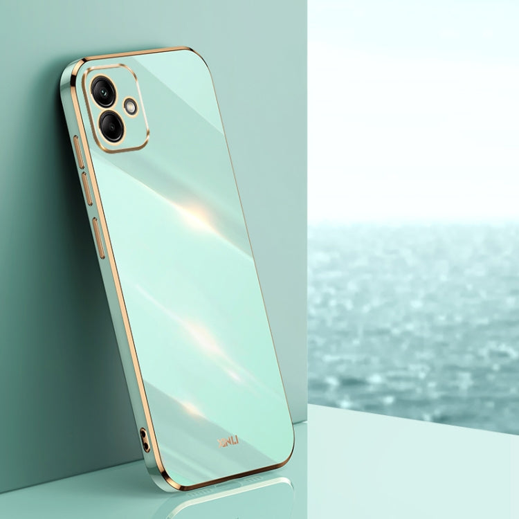 XINLI Straight Edge 6D Electroplate TPU Phone Case, For Samsung Galaxy A05, For Samsung Galaxy A05s, For Samsung Galaxy M34 5G, For Samsung Galaxy A25 5G, For Samsung Galaxy S23 FE 5G, For Samsung Galaxy M54 5G