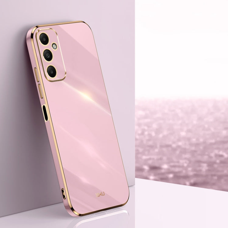 XINLI Straight Edge 6D Electroplate TPU Phone Case, For Samsung Galaxy A05, For Samsung Galaxy A05s, For Samsung Galaxy M34 5G, For Samsung Galaxy A25 5G, For Samsung Galaxy S23 FE 5G, For Samsung Galaxy M54 5G