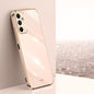 XINLI Straight Edge 6D Electroplate TPU Phone Case, For Samsung Galaxy A05, For Samsung Galaxy A05s, For Samsung Galaxy M34 5G, For Samsung Galaxy A25 5G, For Samsung Galaxy S23 FE 5G, For Samsung Galaxy M54 5G