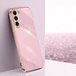 XINLI Straight Edge 6D Electroplate TPU Phone Case, For Samsung Galaxy A55, For Samsung Galaxy A35 5G, For Samsung Galaxy S24 Ultra 5G, For Samsung Galaxy S24+ 5G, For Samsung Galaxy S24 5G, For Samsung Galaxy A15