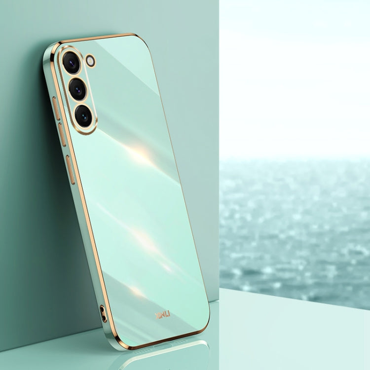 XINLI Straight Edge 6D Electroplate TPU Phone Case, For Samsung Galaxy A55, For Samsung Galaxy A35 5G, For Samsung Galaxy S24 Ultra 5G, For Samsung Galaxy S24+ 5G, For Samsung Galaxy S24 5G, For Samsung Galaxy A15