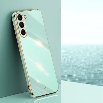 XINLI Straight Edge 6D Electroplate TPU Phone Case, For Samsung Galaxy A55, For Samsung Galaxy A35 5G, For Samsung Galaxy S24 Ultra 5G, For Samsung Galaxy S24+ 5G, For Samsung Galaxy S24 5G, For Samsung Galaxy A15