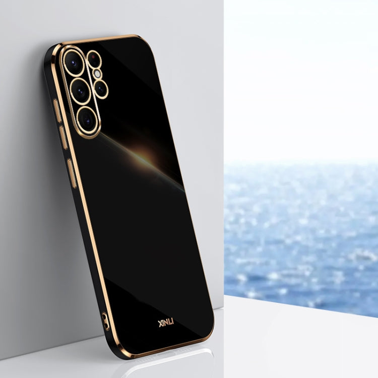 XINLI Straight Edge 6D Electroplate TPU Phone Case, For Samsung Galaxy A55, For Samsung Galaxy A35 5G, For Samsung Galaxy S24 Ultra 5G, For Samsung Galaxy S24+ 5G, For Samsung Galaxy S24 5G, For Samsung Galaxy A15