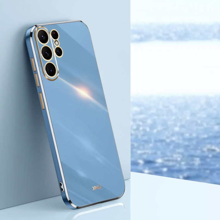 XINLI Straight Edge 6D Electroplate TPU Phone Case, For Samsung Galaxy A55, For Samsung Galaxy A35 5G, For Samsung Galaxy S24 Ultra 5G, For Samsung Galaxy S24+ 5G, For Samsung Galaxy S24 5G, For Samsung Galaxy A15