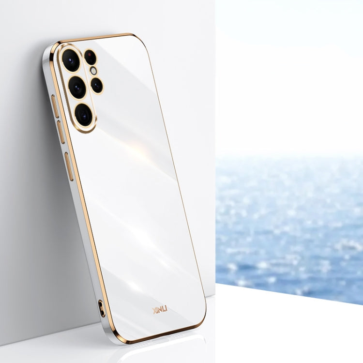 XINLI Straight Edge 6D Electroplate TPU Phone Case, For Samsung Galaxy A55, For Samsung Galaxy A35 5G, For Samsung Galaxy S24 Ultra 5G, For Samsung Galaxy S24+ 5G, For Samsung Galaxy S24 5G, For Samsung Galaxy A15