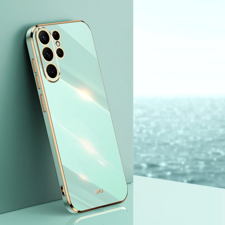 XINLI Straight Edge 6D Electroplate TPU Phone Case, For Samsung Galaxy A55, For Samsung Galaxy A35 5G, For Samsung Galaxy S24 Ultra 5G, For Samsung Galaxy S24+ 5G, For Samsung Galaxy S24 5G, For Samsung Galaxy A15