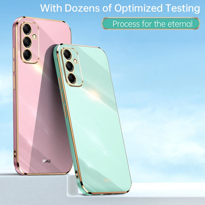 XINLI Straight Edge 6D Electroplate TPU Phone Case, For Samsung Galaxy A55, For Samsung Galaxy A35 5G, For Samsung Galaxy S24 Ultra 5G, For Samsung Galaxy S24+ 5G, For Samsung Galaxy S24 5G, For Samsung Galaxy A15