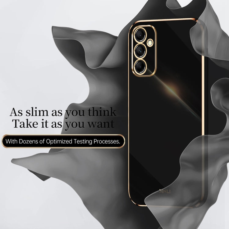 XINLI Straight Edge 6D Electroplate TPU Phone Case, For Samsung Galaxy A55, For Samsung Galaxy A35 5G, For Samsung Galaxy S24 Ultra 5G, For Samsung Galaxy S24+ 5G, For Samsung Galaxy S24 5G, For Samsung Galaxy A15