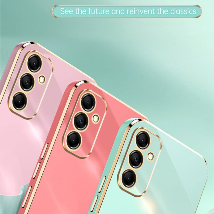 XINLI Straight Edge 6D Electroplate TPU Phone Case, For Samsung Galaxy A55, For Samsung Galaxy A35 5G, For Samsung Galaxy S24 Ultra 5G, For Samsung Galaxy S24+ 5G, For Samsung Galaxy S24 5G, For Samsung Galaxy A15