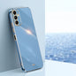 XINLI Straight Edge 6D Electroplate TPU Phone Case, For Samsung Galaxy A55, For Samsung Galaxy A35 5G, For Samsung Galaxy S24 Ultra 5G, For Samsung Galaxy S24+ 5G, For Samsung Galaxy S24 5G, For Samsung Galaxy A15
