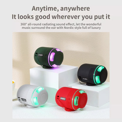 T&G TG294 TWS LED Mini Portable Wireless Stereo Sound Outdoor Speaker, TG294