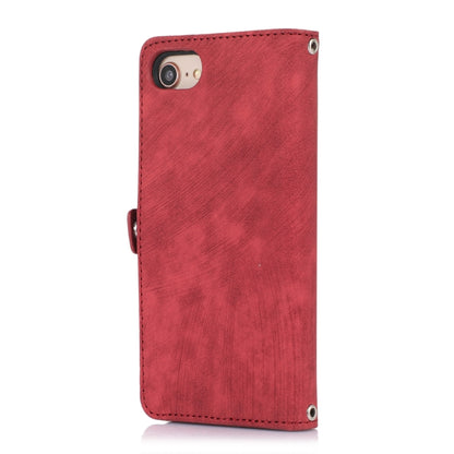 Zipper Card Slot Buckle Wallet Leather Phone Case, For iPhone 8 / 7 / SE 2020 2022, For iPhone XR, For iPhone 11, For iPhone 13 Pro, For iPhone 13 Pro Max
