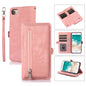 Zipper Card Slot Buckle Wallet Leather Phone Case, For iPhone 8 / 7 / SE 2020 2022, For iPhone XR, For iPhone 11, For iPhone 13 Pro, For iPhone 13 Pro Max