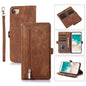 Zipper Card Slot Buckle Wallet Leather Phone Case, For iPhone 8 / 7 / SE 2020 2022, For iPhone XR, For iPhone 11, For iPhone 13 Pro, For iPhone 13 Pro Max