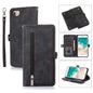 Zipper Card Slot Buckle Wallet Leather Phone Case, For iPhone 8 / 7 / SE 2020 2022, For iPhone XR, For iPhone 11, For iPhone 13 Pro, For iPhone 13 Pro Max