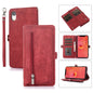 Zipper Card Slot Buckle Wallet Leather Phone Case, For iPhone 8 / 7 / SE 2020 2022, For iPhone XR, For iPhone 11, For iPhone 13 Pro, For iPhone 13 Pro Max