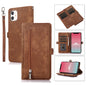Zipper Card Slot Buckle Wallet Leather Phone Case, For iPhone 8 / 7 / SE 2020 2022, For iPhone XR, For iPhone 11, For iPhone 13 Pro, For iPhone 13 Pro Max