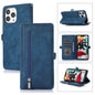 Zipper Card Slot Buckle Wallet Leather Phone Case, For iPhone 8 / 7 / SE 2020 2022, For iPhone XR, For iPhone 11, For iPhone 13 Pro, For iPhone 13 Pro Max