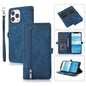 Zipper Card Slot Buckle Wallet Leather Phone Case, For iPhone 8 / 7 / SE 2020 2022, For iPhone XR, For iPhone 11, For iPhone 13 Pro, For iPhone 13 Pro Max