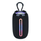 T&G TG653 TWS LED Mini Portable Wireless Stereo Sound Outdoor Speaker, TG653