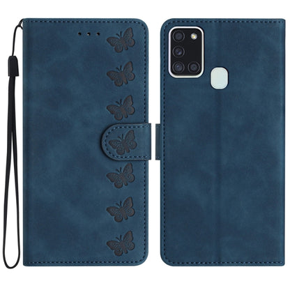 Seven Butterflies Embossed Leather Phone Case