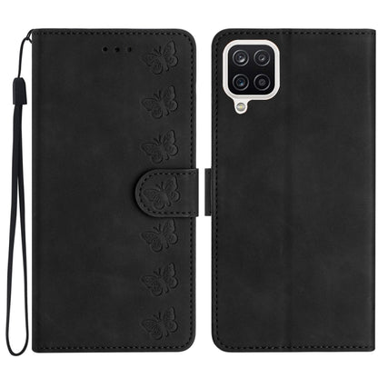 Seven Butterflies Embossed Leather Phone Case