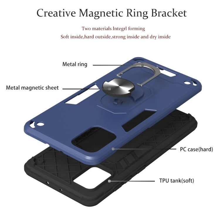 2 in 1 Armour Series PC + TPU Protective Case with Ring Holder