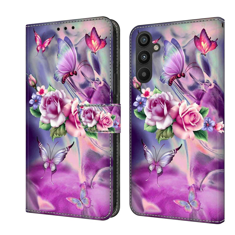 Crystal 3D Shockproof Protective Leather Phone Case