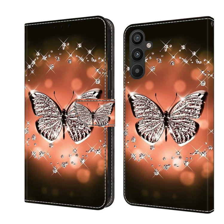 Crystal 3D Shockproof Protective Leather Phone Case