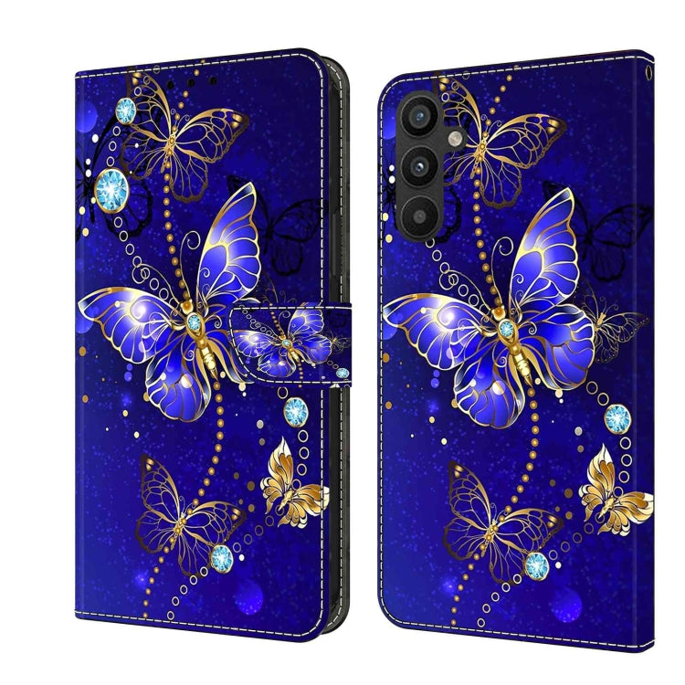 Crystal 3D Shockproof Protective Leather Phone Case