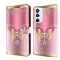 Crystal 3D Shockproof Protective Leather Phone Case