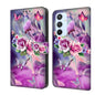 Crystal 3D Shockproof Protective Leather Phone Case