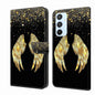 Crystal 3D Shockproof Protective Leather Phone Case